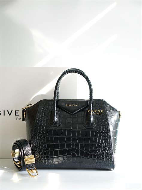 givenchy antigona replica review|givenchy crocodile antigona.